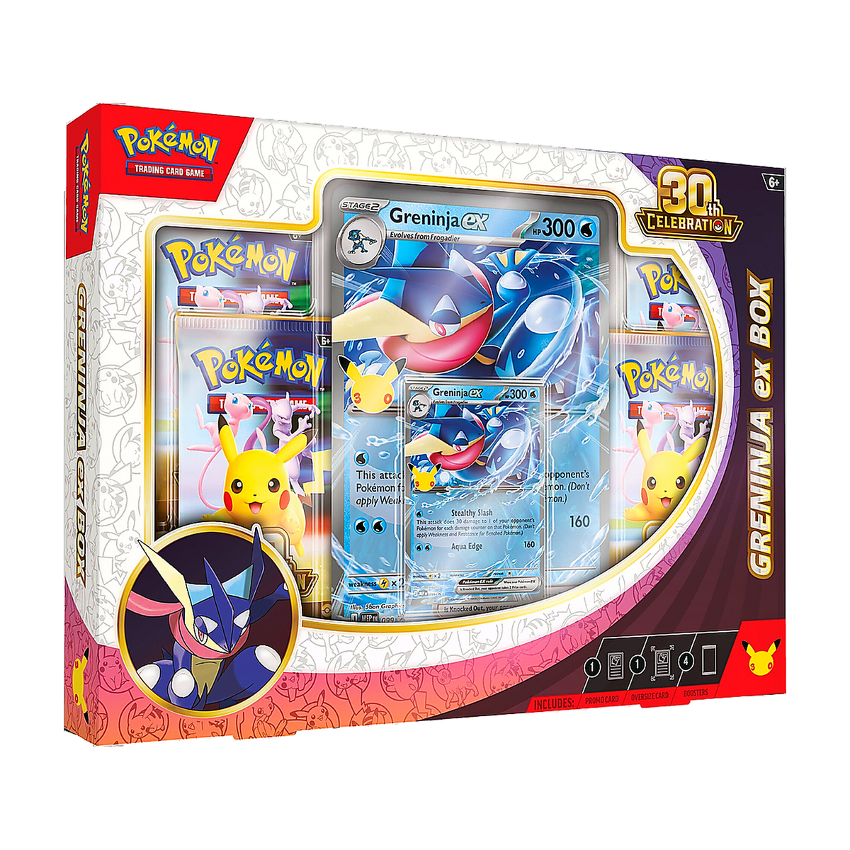 30th Celebration Greninja ex Box — English — Pokémon TCG