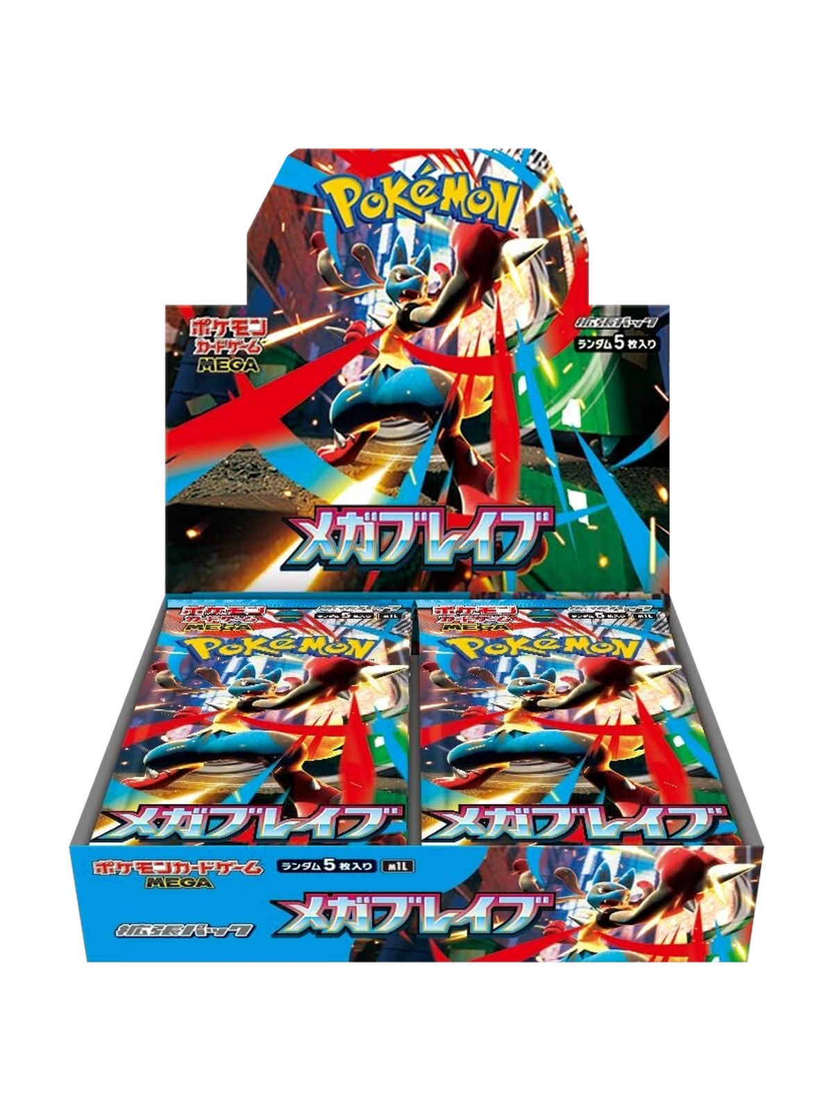 Mega Brave Booster Box (M1L) — Japanese Pokémon TCG