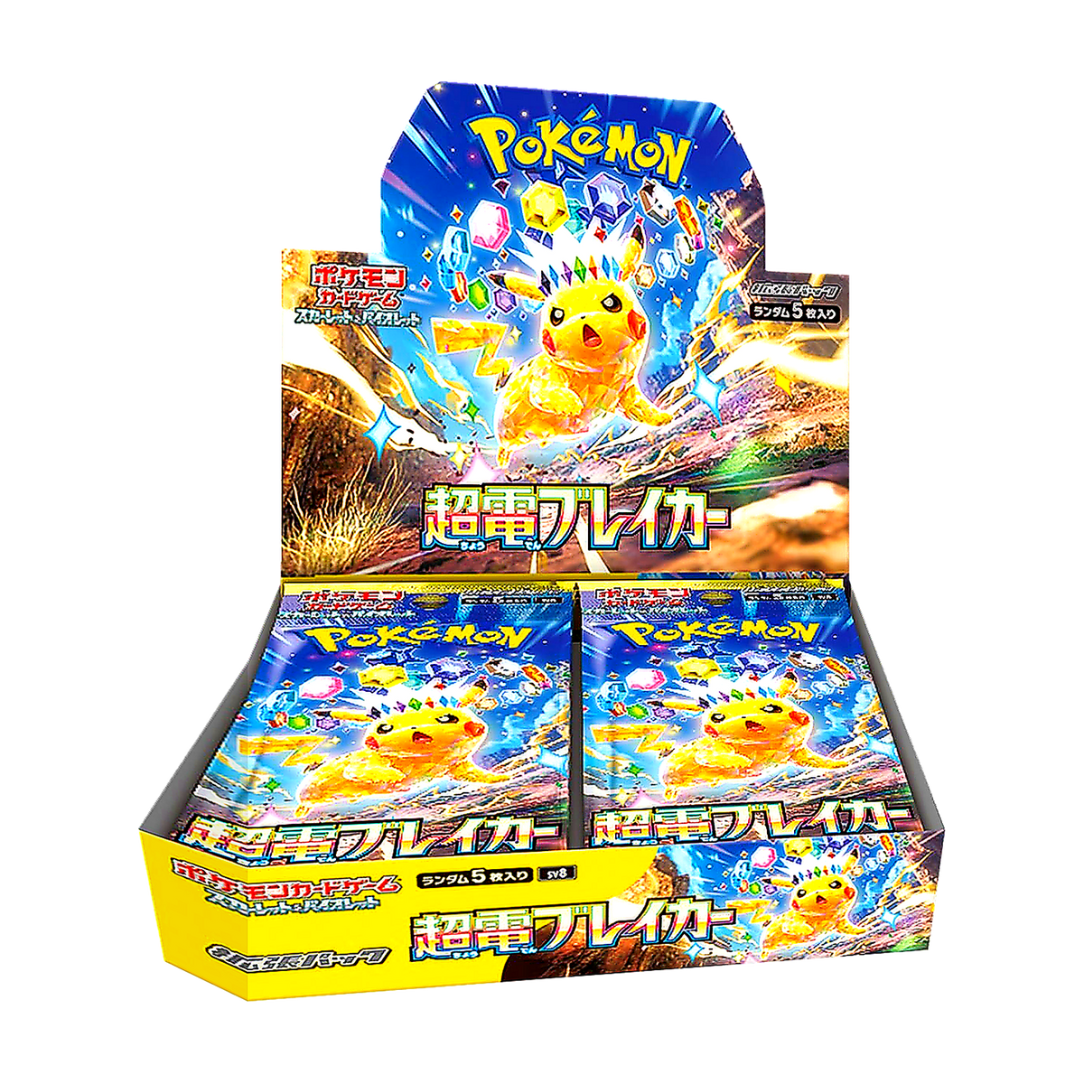 Super Electric Breaker Booster Box – Japanese (SV8) — Pokémon TCG