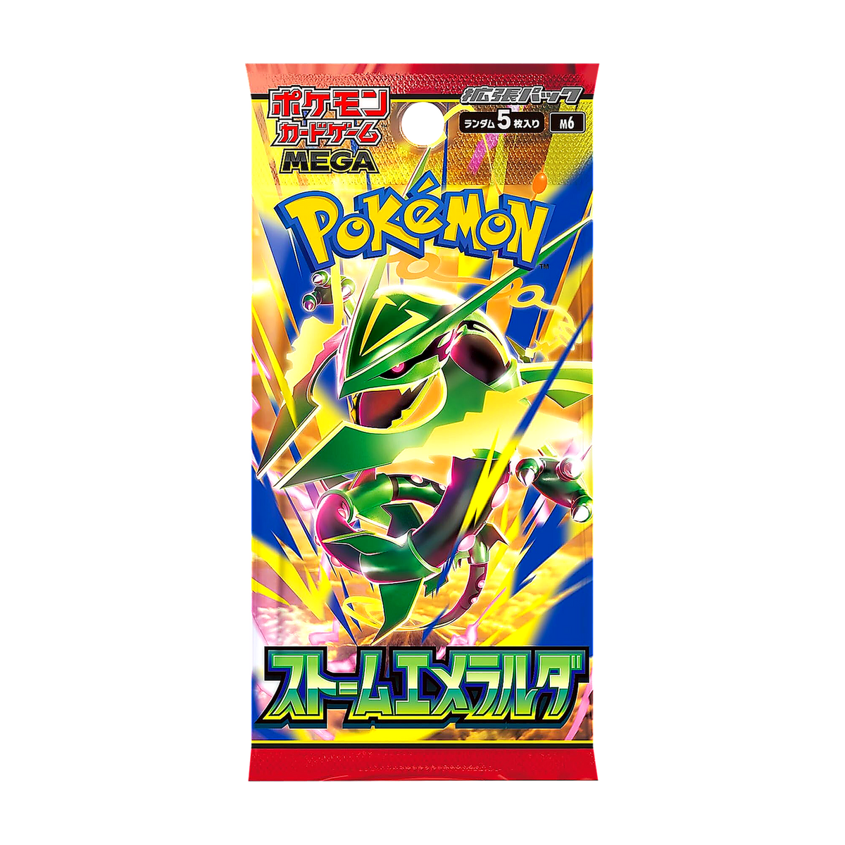 Storm Emeralda Booster Pack – Japanese (M6) — Pokémon TCG