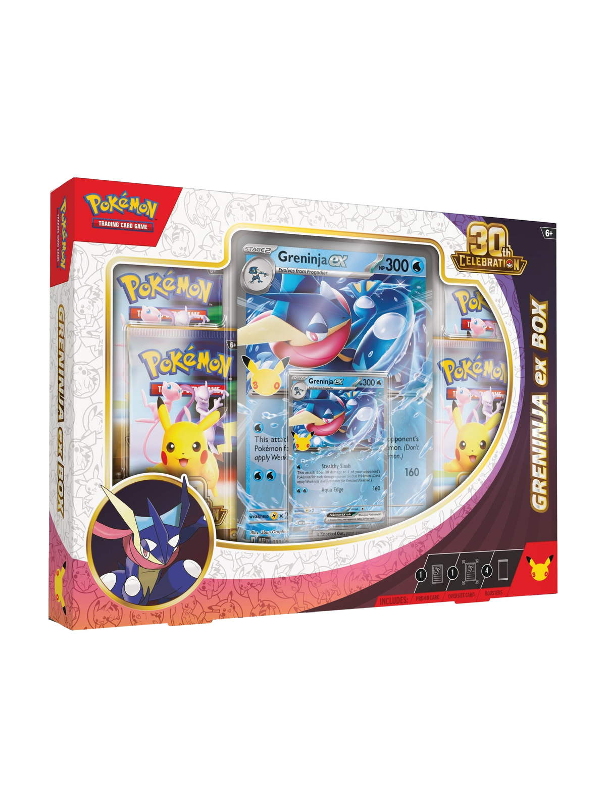 30th Celebration Greninja ex Box — English Pokémon TCG