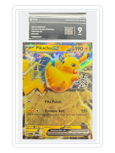 Pikachu ex 063/193 — Paldea Evolved (PAL) | PCG 9 | English | Double Rare