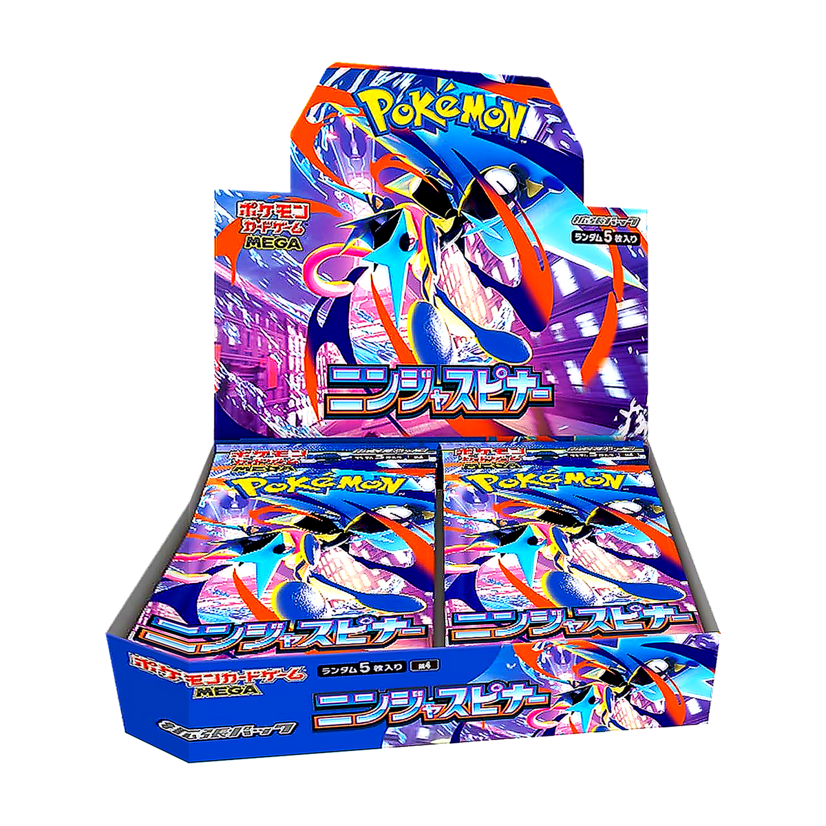 Ninja Spinner Booster Box – Japanese (M4) — Pokémon TCG