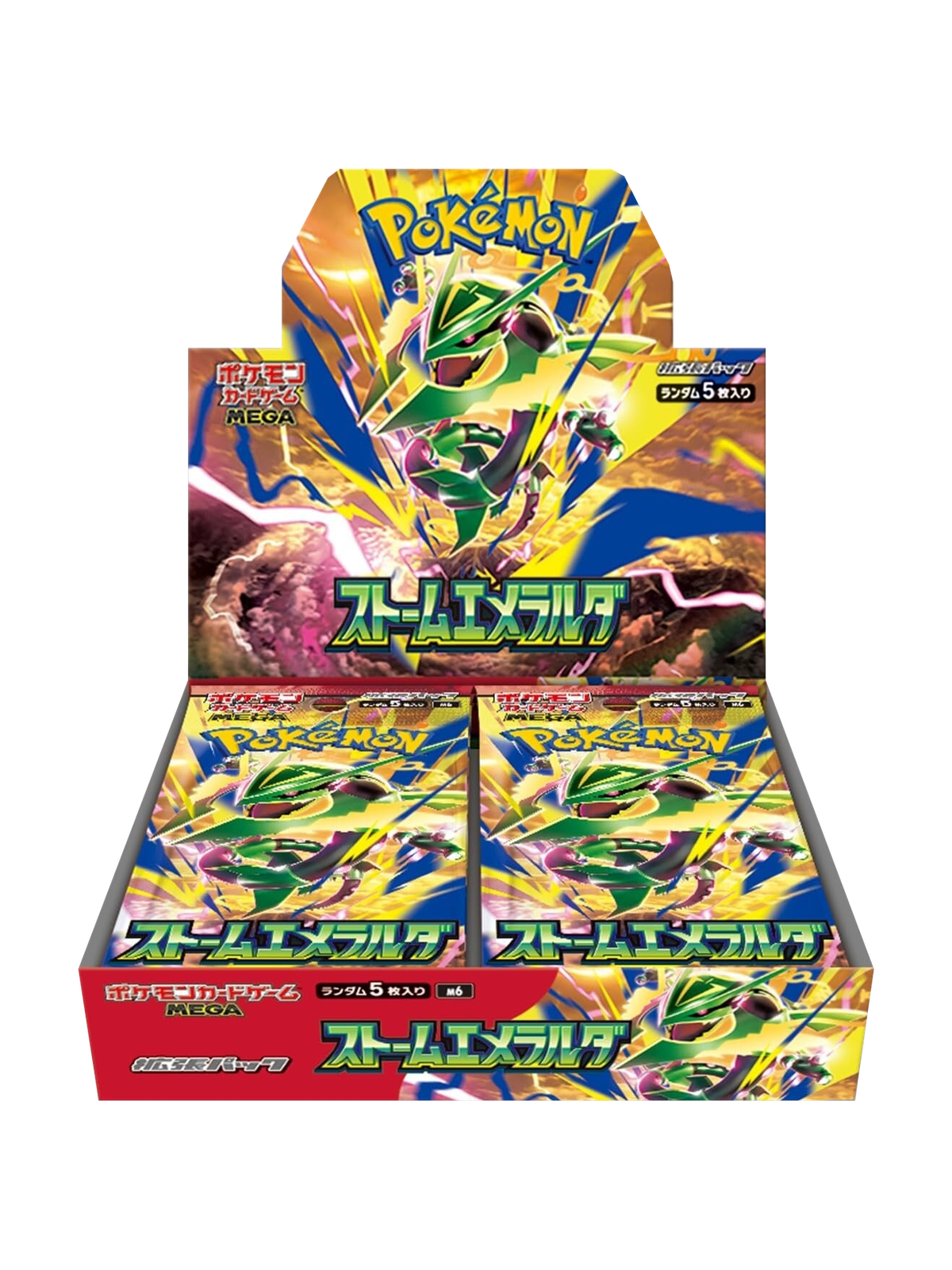 Storm Emeralda Booster Box (M6) — Japanese Pokémon TCG