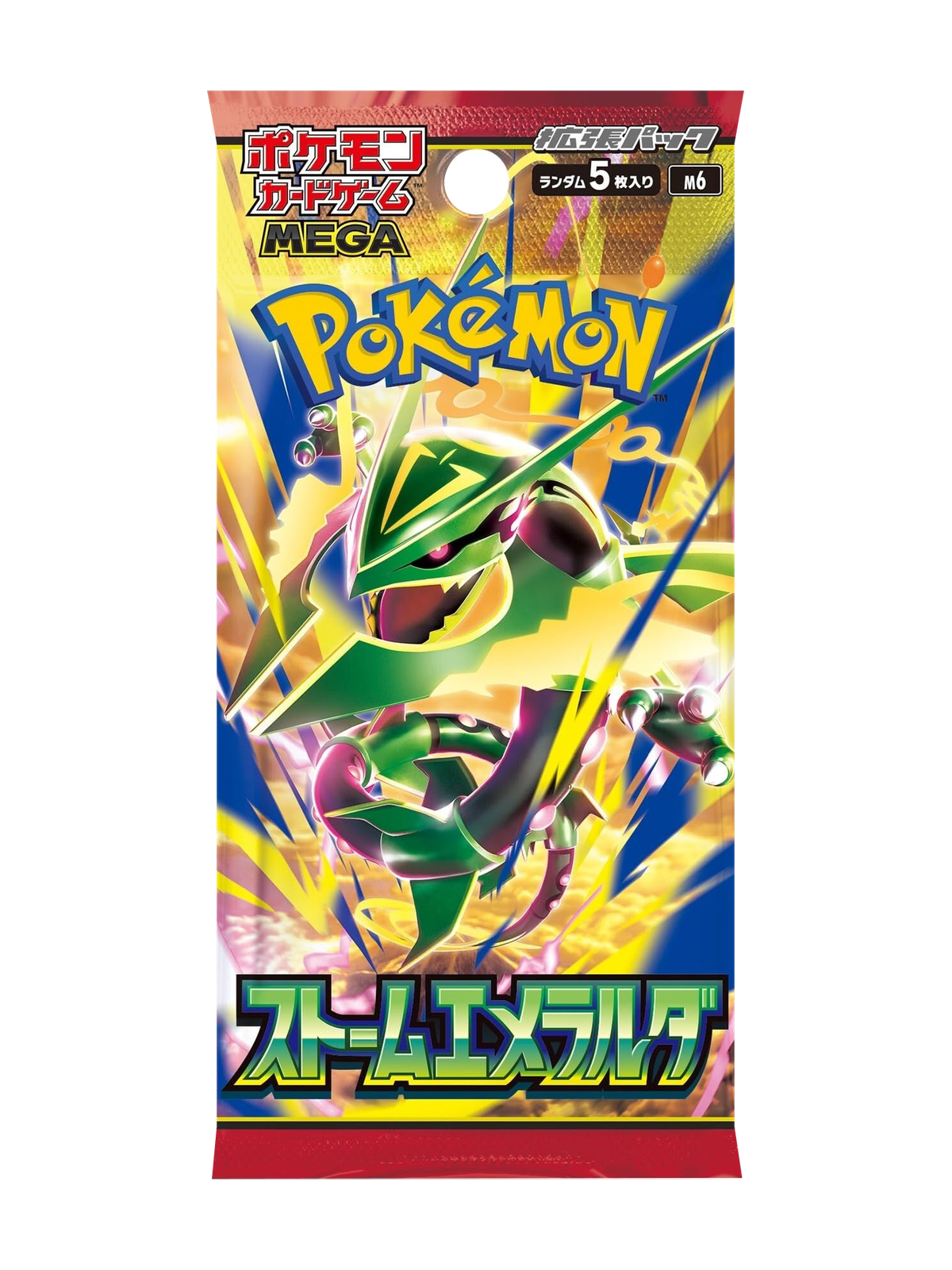Storm Emeralda Booster Pack (M6) — Japanese Pokémon TCG
