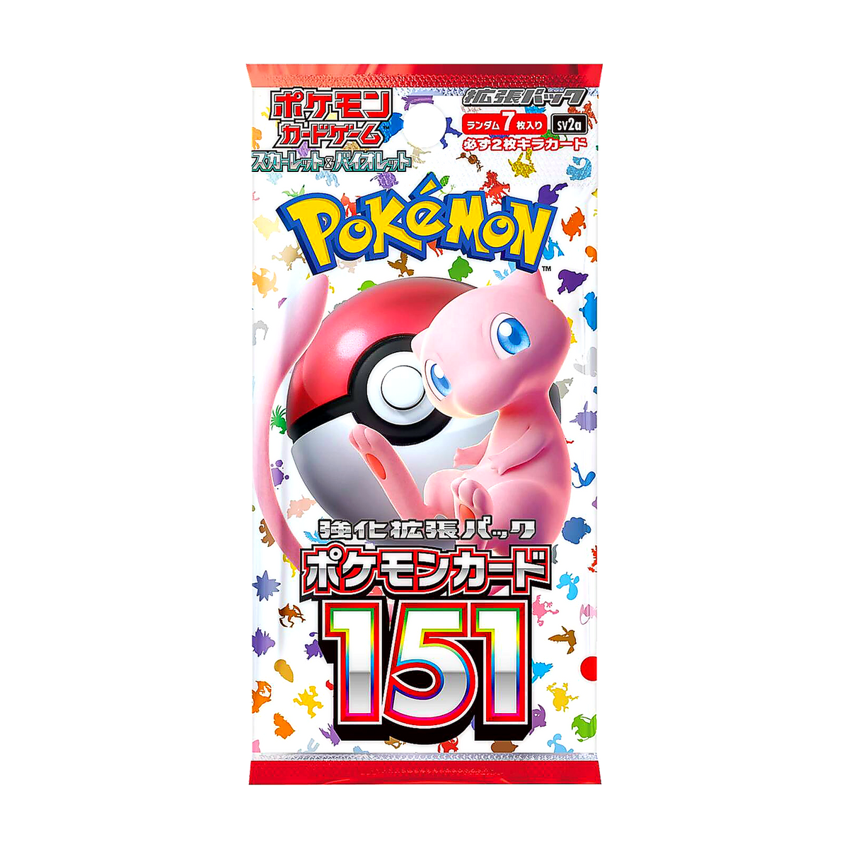 Pokémon Card 151 Booster Pack – Japanese (SV2A) — Pokémon TCG