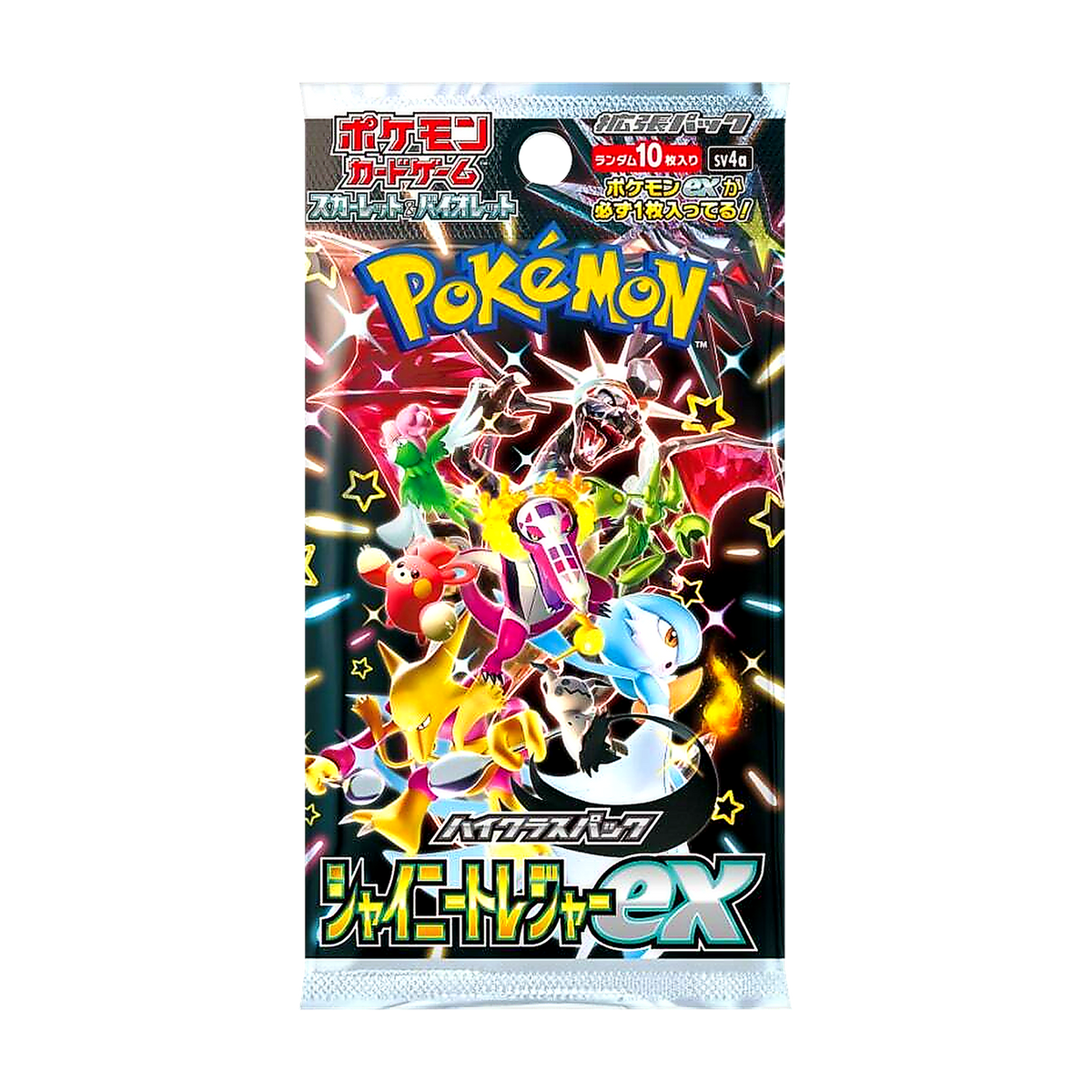 Shiny Treasure ex Booster Pack – Japanese (SV4A) — Pokémon TCG