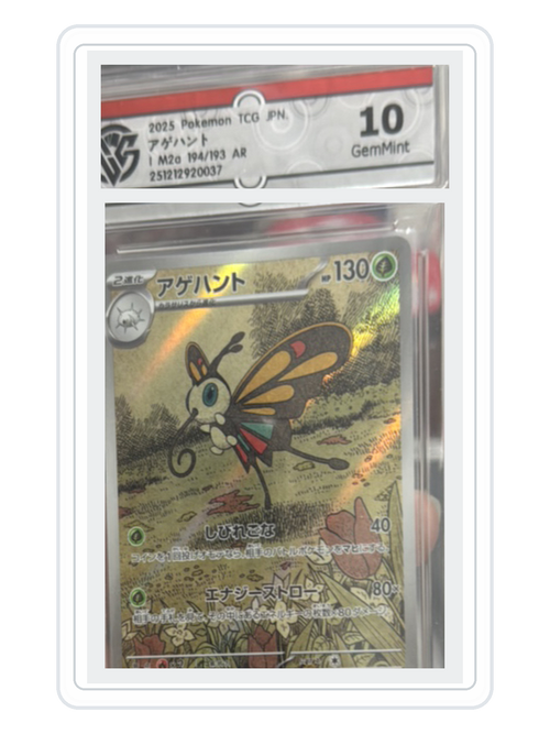 Dustox 195/193 — MEGA Dream ex (M2A) | Zangka 10 GEM MINT | Japanese | AR