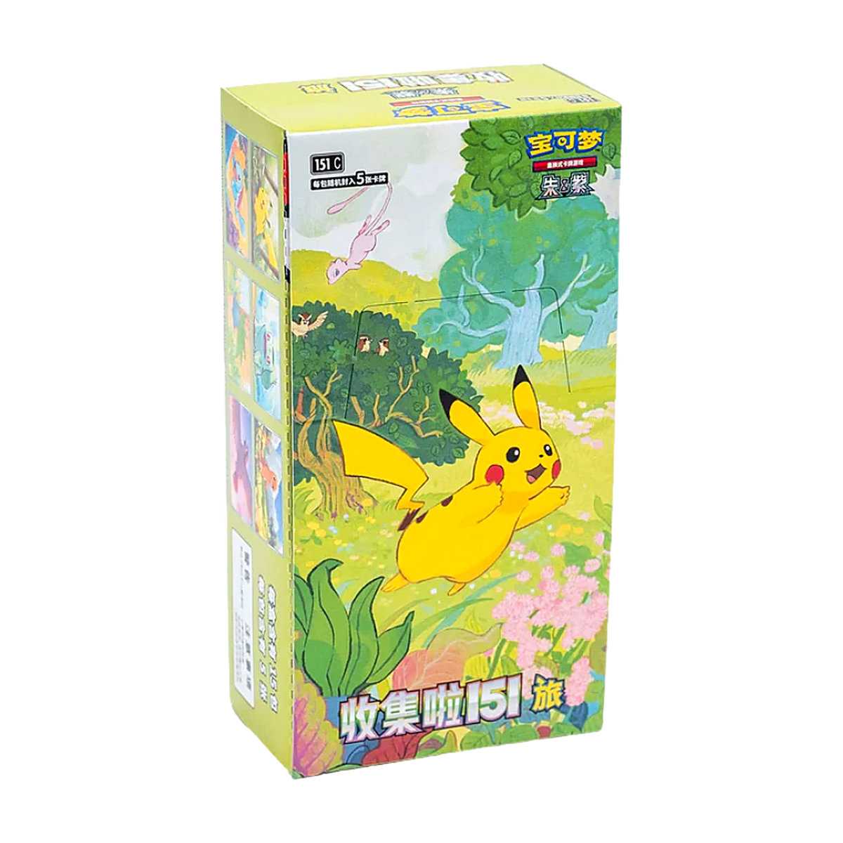 Collect 151: Journey Slim Booster Box — Simplified Chinese — Pokémon TCG