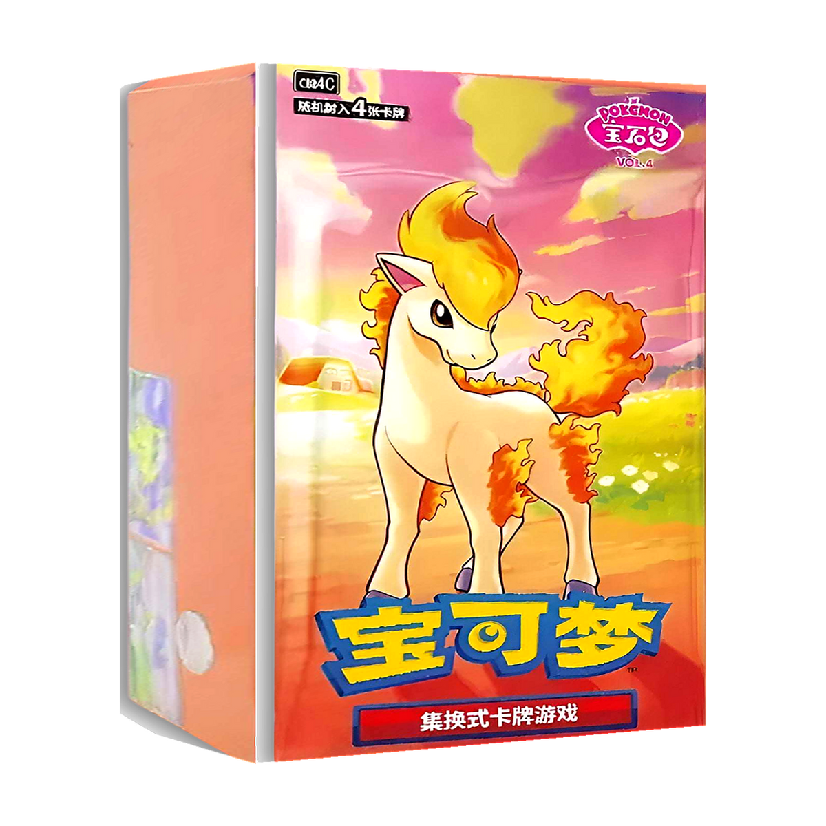 Gem Pack Vol. 4 Booster Box – Simplified Chinese (CBB4C, 18 Packs) — Pokémon TCG
