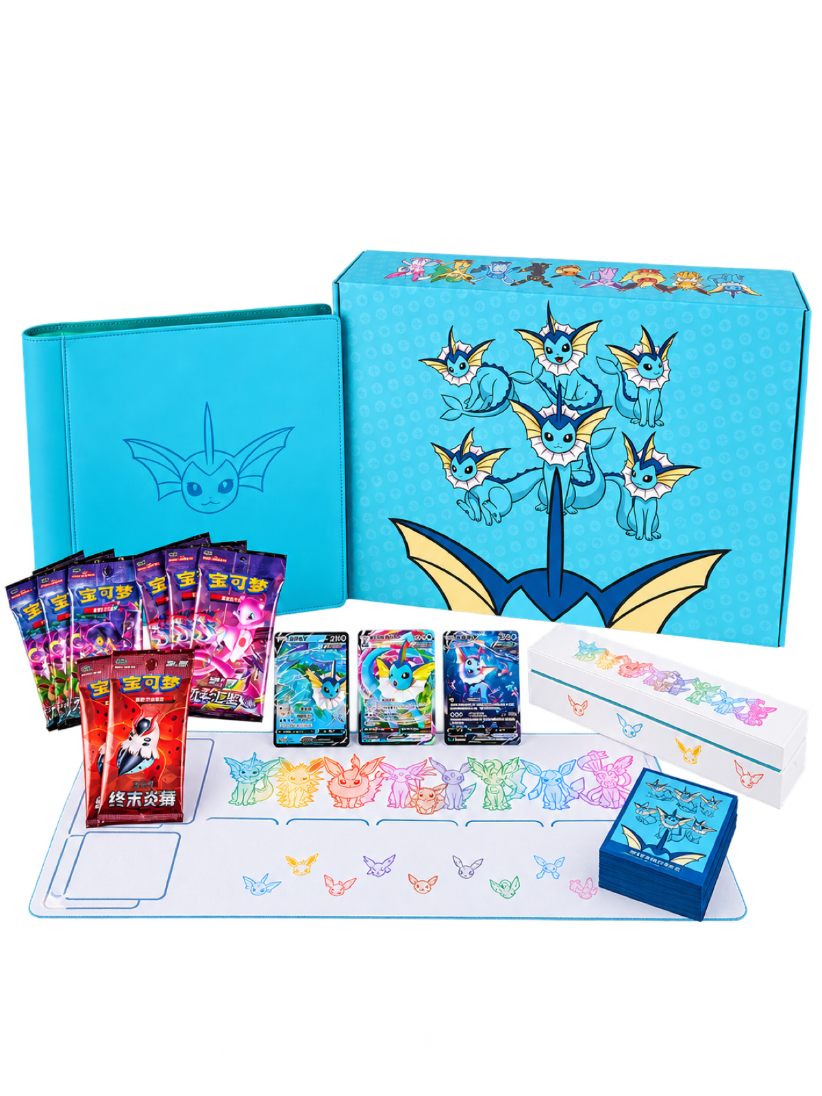 Eevee Advanced Gift Box Vaporeon — Simplified Chinese — Pokémon TCG