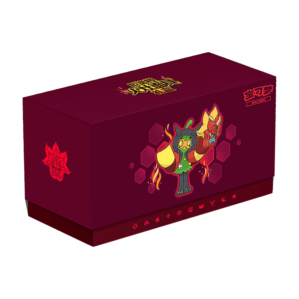 Hearthflame Mask Ogerpon Gift Box (17.0) (Simplified Chinese) — Pokémon TCG