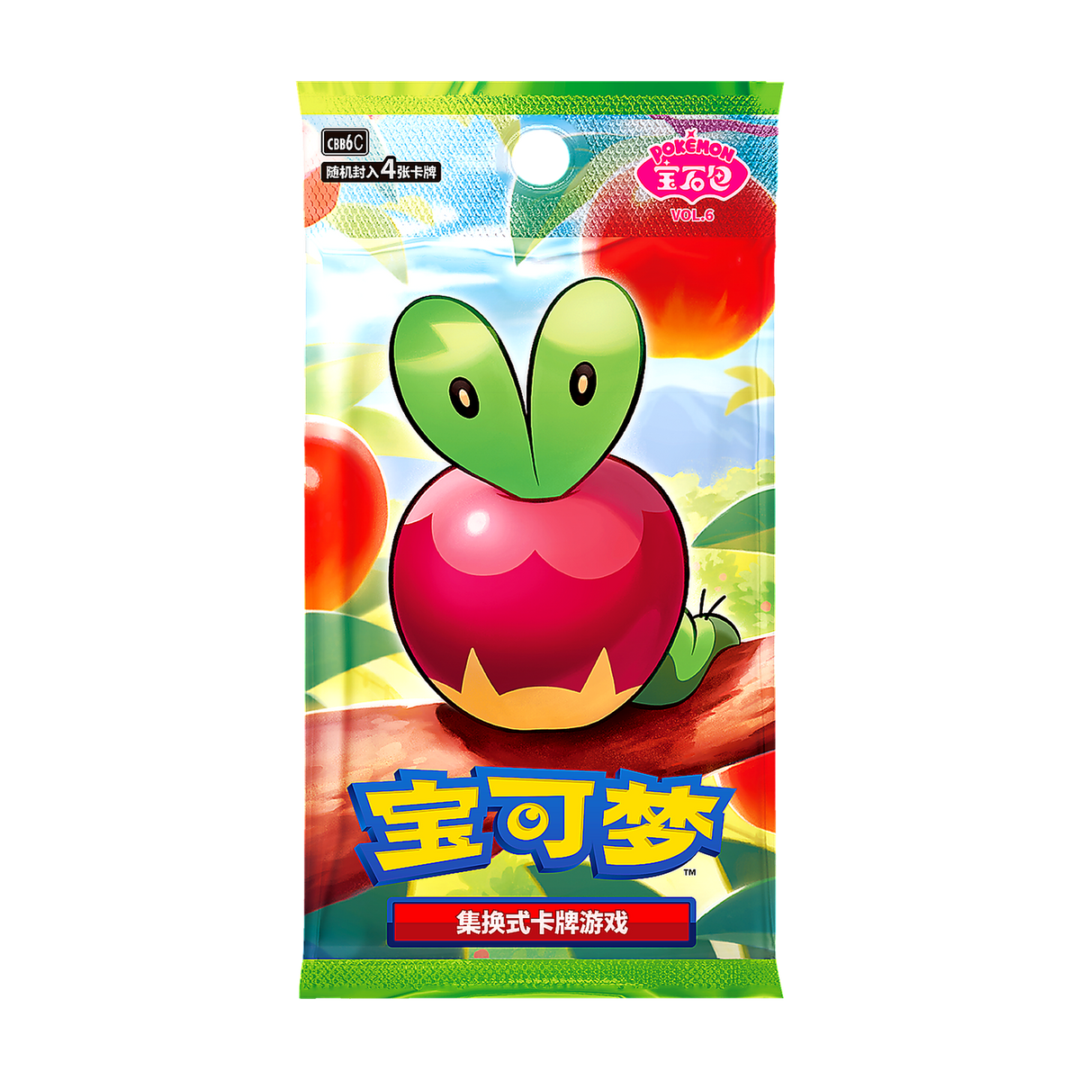 Gem Pack Vol. 6 Booster Pack — Simplified Chinese (4 Cards) — Pokémon TCG